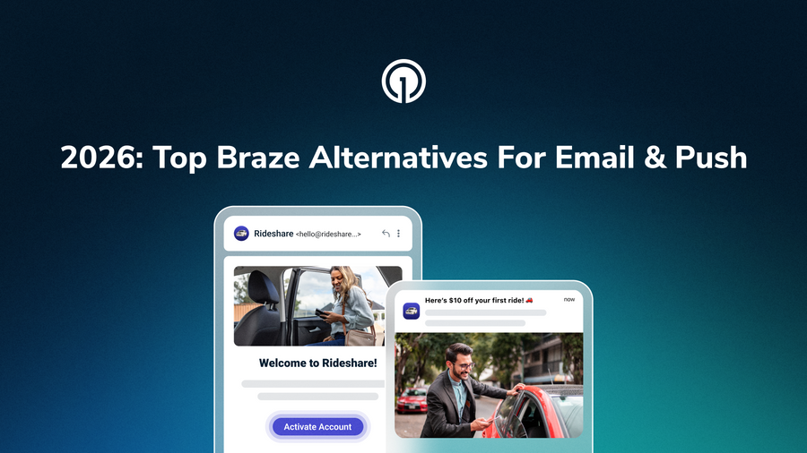 Top Braze Alternatives For Email & Push in 2026
